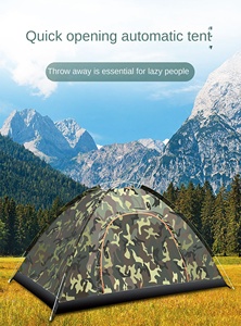 Solo verano al aire libre impermeable playa campistas tienda de campaña lanzada a mano 1-2 personas portátil familia lujo fiesta uso - Product Image 6