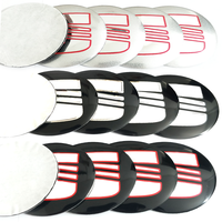Autocollants et emblèmes de 90mm, 65mm, 56mm pour enjoliveurs de roue de voiture Seat Leon FR Cupra Ibiza Altea Exeo Formula