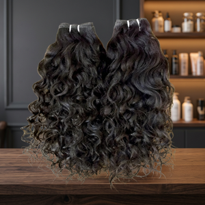 Extensions de cheveux bouclés d'apparence naturelle pour femmes, boucles douces et rebondissantes - Product Image 3