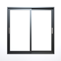 Ventana Corredera de Vidrio y Aluminio de Seguridad Templada, Suave, Silenciosa, Antipinzamiento, de Fácil Deslizamiento, Directo de Fábrica, para Habitación Infantil