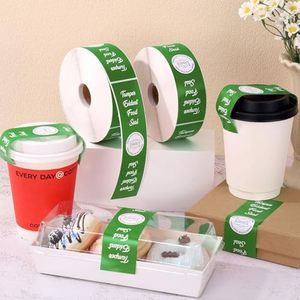 Etiquetas de Seguridad a Prueba de Manipulación para Entrega de Alimentos, Sellos Rojos para Cajas de Pizza, Envases de Bebidas, Cinta de Seguridad para Empaques de Alimentos - Product Image 4
