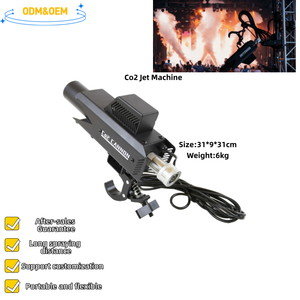 Canon à <span class=keywords><strong>CO2</strong></span> métallique pour ambiance scénique - Dispositif à effet <span class=keywords><strong>de</strong></span> jet monté sur clip avec une hauteur <span class=keywords><strong>de</strong></span> pulvérisation <span class=keywords><strong>de</strong></span> 8 à 10 m pour les événements en direct et les célébrations - Product Image 1