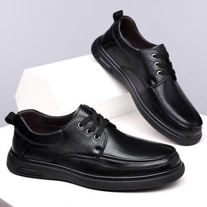 Zapatos de Cuero Casuales de Negocios para Hombre, Otoño 2026, Nueva Colección, Primera Capa de Piel de Vaca, Suela Gruesa de Alta Gama, Zapatos Formales Casuales para Hombre - Product Image 2