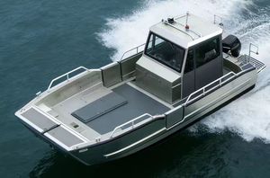 Lancha de Desembarco y <span class=keywords><strong>Barco</strong></span> de Trabajo de Aleación de Aluminio, Impulsada por Gasolina, Velocidad de 25-35 Nudos, Control por Pantalla Táctil, Sin Motor - Product Image 4