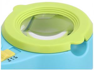 8X loupe d'insectes portable en plastique pour enfants LED visionneuse d'insectes numérique avec lentille en verre pour la lecture et la visualisation de la <span class=keywords><strong>cage</strong></span> d'insectes - Product Image 3