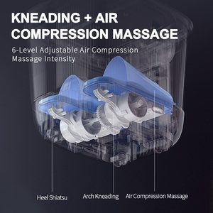 Spa de massage des pieds électrique Smart Home avec <span class=keywords><strong>appareil</strong></span> de <span class=keywords><strong>pédicure</strong></span> de massage à coussin gonflable chauffant et seau de bain-KASJ K3 (100-240V) - Product Image 4