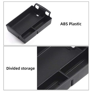 Organizador de consola de reposabrazos de coche, caja de almacenamiento de reposabrazos de consola central de coche de plástico ABS para accesorios exteriores BYD Tang - Product Image 2