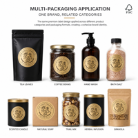Autocollants personnalisés durables en vinyle adhésif imperméable pour pots, étiquettes en rouleau pour parfums, contenants alimentaires, bouteilles, verre