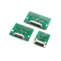 Adaptador de Cable Flexible FPC/FFC de Doble Cara, Conector de Extensión de 0.5/1.0mm a 2.54mm para Conectores de 6P-30P