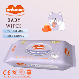 Unihope-Toallitas húmedas duraderas <span class=keywords><strong>para</strong></span> niños pequeños, <span class=keywords><strong>toallas</strong></span> de limpieza suaves <span class=keywords><strong>para</strong></span> bebés, tejidos húmedos fiables <span class=keywords><strong>para</strong></span> una mayor comodidad - Product Image 1