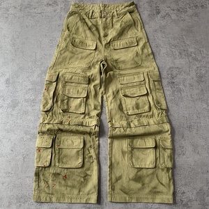 EDGE <strong>DENIM</strong> Designer Cargo <strong>Denim</strong> Men Baggy Jeans Trousers - Product Image 1