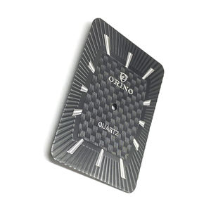 장방형 에칭 손목 시계 다이얼 주문품 적용되는 색인 시계 다이얼 시계 부속 - Product Image 2