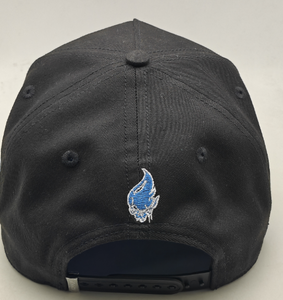 Casquette de baseball personnalisée à 5 panneaux avec belle broderie et détail de diamant 100% Suede Puff Printing Argyle Pattern - Product Image 6