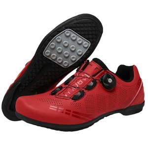 Chaussures de cyclisme unisexes à semelle carbone, respirantes, à semelle rigide, pour route et VTT, auto-attachantes, pour hommes et femmes - Product Image 5