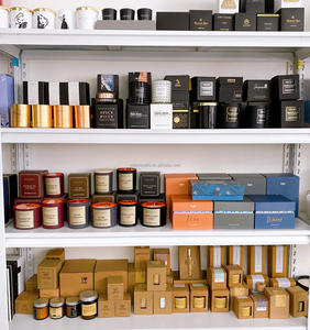 Benutzer definierte Luxus kerze Personal isierte Handelsmarke Jar Soja Wachs Duft kerzen Mattglas Schwarz OEM Aroma therapie 50 Stunden Säule - Product Image 4