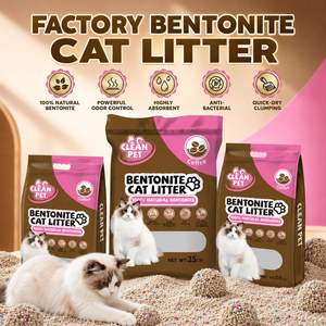 Custom Brand <b>Sand</b> Cat Litter Bentonite Cat Sanitary <b>Sand</b> Low Dust for Pet Shop Chains - Product Image 1