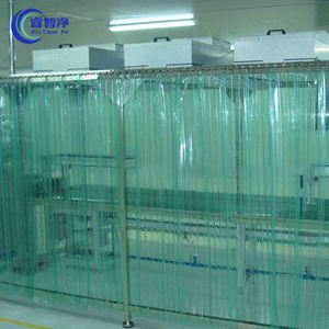 중국 도매 새로운 디자인 PVC 커튼 100 부드러운 벽 클린 룸 클린 창고 GMP 헤파 공기 청정기 필터 - Product Image 2