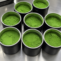 Poudre de thé vert Matcha de qualité cérémoniale biologique premium, certifiée UE, en vrac, en pot personnalisé, pour boisson saine, de l'Uji japonaise