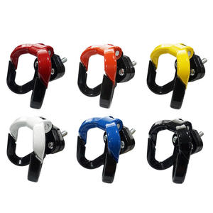 XYRacing Aluminiumlegering Opvouwbare dubbele klauw voorhaak Universele dragende helmtas Ophangbeugel Motoraccessoires - Product Image 1