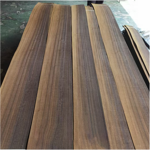 Natural Wood Veneer Without Cracks A+ Grade Rift Cut <strong>Circle</strong> Smoked Red <strong>Oak</strong> Veneer - Product Image 3