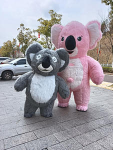 Disfraz Inflable de Personajes: Oso Polar, Oso Fresa, Koala, Osito de Peluche, Tigre, Husky y Perro Callejero, Traje de Mascota para Fiestas - Product Image 2