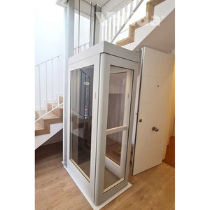 Ascensor Doméstico Pequeño de Cristal para Viviendas y Villas, Elevador para Dos Personas, Ascensor para Casas Pequeñas, Ascensor para Edificios Residenciales - Product Image 5