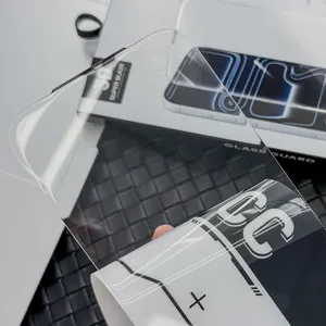 Protector de Pantalla de Vidrio Templado 10PCK 300CC Super Large Arc Clear HD OG Sin Bordes para <span class=keywords><strong>iPhone</strong></span> 17 16 15 <span class=keywords><strong>Pro</strong></span> <span class=keywords><strong>Max</strong></span> - Product Image 2