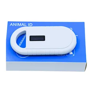 11784/5 FDX-B ID64 Handheld Reader Small Pocket Scanner Pets High Quality PT160 134.2KHz Animal Pet Microchip Scanner