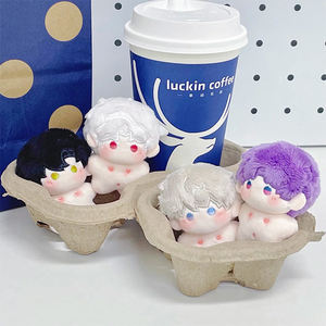 Carino personalizzato Anime Figure 5cm peluche bambole farcite peluche Kpop cartoni animati portachiavi - Product Image 4