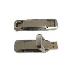 El nuevo estilo 2 en 1 tipo C USB flash drive USB 3,0 flash drive con 32GB 64 GB 128GB