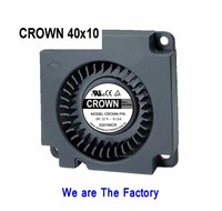 Crown 4010 SERVER O9 DC Lüfter OEM Kunststoff-Lüfterflügel/2 Kugellager für Medizinische Anwendungen Fertigungsanlage 1 Jahr Garantie