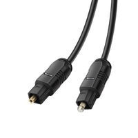 Câble audio numérique optique Toslink 1M neuf 2026 avec connecteur DVI pour HDTV, cordon audio en PVC, livraison directe