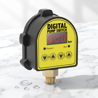 Pressostat numérique pour pompe à eau avec affichage LED, réglage HI/LO, marche/arrêt automatique, en laiton