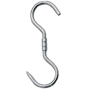 Crochet pivotant 260x10mm en alliage de zinc pour laisses de chien et à des fins industrielles Finition unie Taille 25mm pour l'exploitation minière - Product Image 1