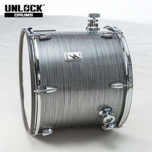 Tambor de Piso para Percusión de Escenario de 16 Pulgadas, Color Gris, Diseño Duradero con Reducción de Ruido, Parche de Malla, Compatibilidad con las Principales Marcas, Profesional - Product Image 5