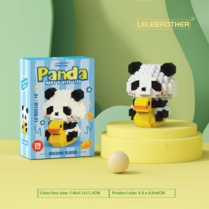 Ensemble de blocs de construction en micro-particules de fleurs d'orchidée mignonnes, jouet en plastique pour garçons et filles, cadeau d'anniversaire pour enfants avec de nouvelles pièces - Product Image 6