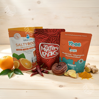 Sacs d'emballage alimentaire personnalisés à fermeture éclair, sacs refermables de qualité alimentaire, sacs Mylar à fermeture éclair, sachets en plastique anti-humidité à fond plat
