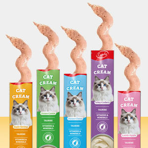 Proveedor de alimentos para mascotas, caja de promoción personalizada al por mayor, 17g * 6 salmón + caviar para gatos, comida húmeda para gatos, tiras para gatos, aperitivos y frutas - Product Image 6
