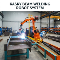 Machine de soudage robotisée à 6 axes pour la fabrication de structures en acier en forme de H avec automatisation intelligente et soudage de haute précision