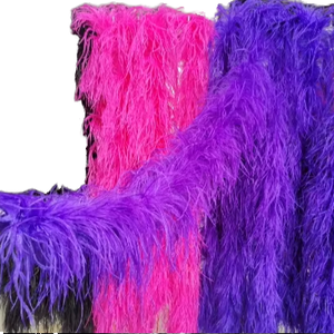 Plumes d'autruche colorées teintées sur mesure en gros pour artisanat, idéales pour fêtes, mariages, décoration intérieure – Promotion à prix abordable - Product Image 2
