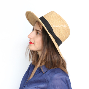 New Summer Breathable for High Quality White Women's for Adults <strong>Personalised</strong> Women's Beach <strong>Hat</strong> Men Panama <strong>Hat</strong> <strong>Straw</strong> <strong>Hats</strong> - Product Image 2