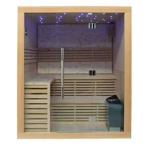 Indoor Portable DIY Sauna Room Wooden Sauna Room Infrared Indoor and Outdoor Steam Sauna