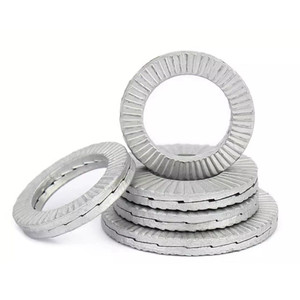 Chất lượng cao din25201 thép không gỉ 316 gấp đôi tự khóa Wedge khóa máy giặt - Product Image 1