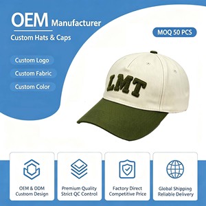 Custom Embroidered Baseball Cap Men's Vintage 5 Panel Twill Fabric Dad <b>Hat</b> Wholesale High Quality Puff Logo Unstructured - Product Image 1