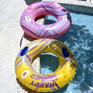 Bouée <span class=keywords><strong>de</strong></span> natation gonflable pour adulte, épaissie en PVC, avec poignée sous les <span class=keywords><strong>aisselles</strong></span>, pour la protection <span class=keywords><strong>de</strong></span> l'environnement, vente en gros transfrontalière, disponible immédiatement - Product Image 2