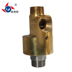 YOULITE HSX20A 3/4英寸抛光不锈钢转子水旋转接头20A双通表面处理管件 - Product Image 3