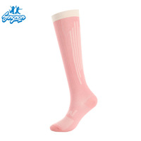 Chaussettes de sport de compression athlétiques pour femmes de haute qualité, chaussettes de cyclisme personnalisées pour mollets, couleur personnalisée pour la course et le fitness, en stock