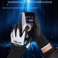 Gants de sécurité d'isolation électrique en nitrile de haute qualité 400V Gants de travail électriques industriels