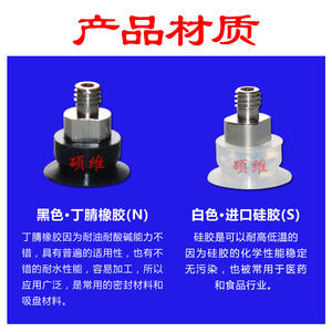 Ventosa de Vacío para Brazo Robótico SMC ZP2-B02/04/06EU ZP2-08/15EU, Componentes Neumáticos Planos de Perfil Bajo de Acero para Bomba de Uso Agrícola - Product Image 3