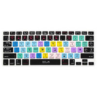 Lot de claviers en silicone avec raccourcis clavier pour ordinateur portable MacBook 13 15, idéal pour Adobe Dreamweaver